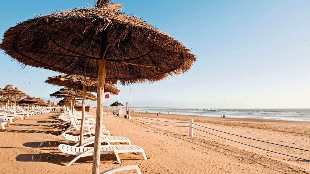 Agadir relaxed safety Morocco lifestyle beach family hotels calm holiday Atlantic coast