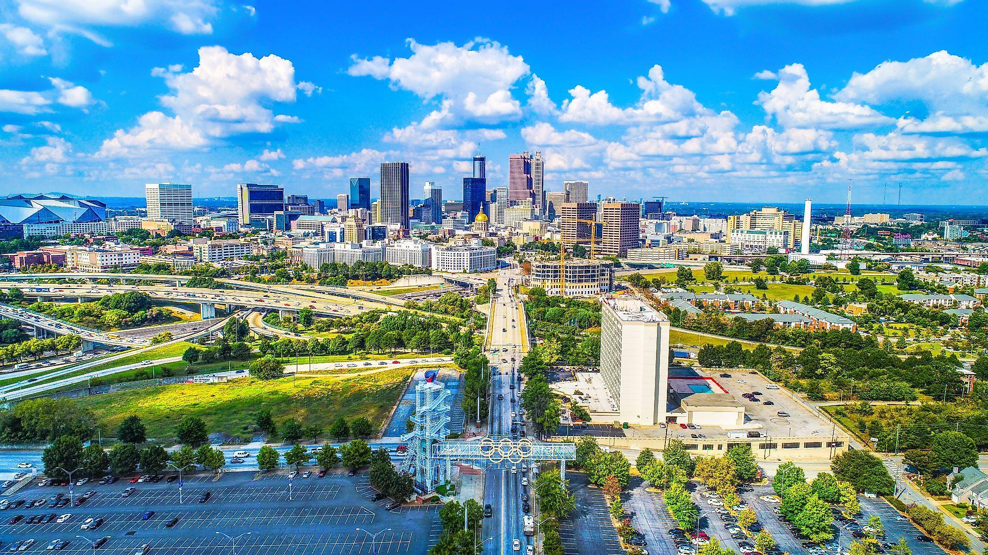 Atlanta on the Morocco fan map for the Haiti World Cup group-stage match