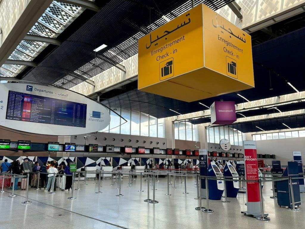 Casablanca Mohammed V Airport becoming the launch point for Morocco fans flying to Monterrey