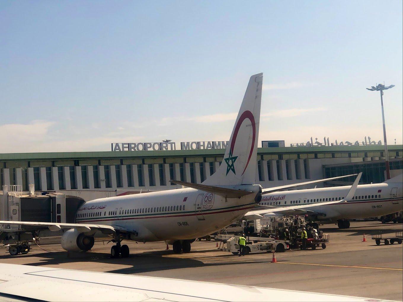 Casablanca Royal Air Maroc hub Africa Europe Americas connection Mohammed V airport transfer