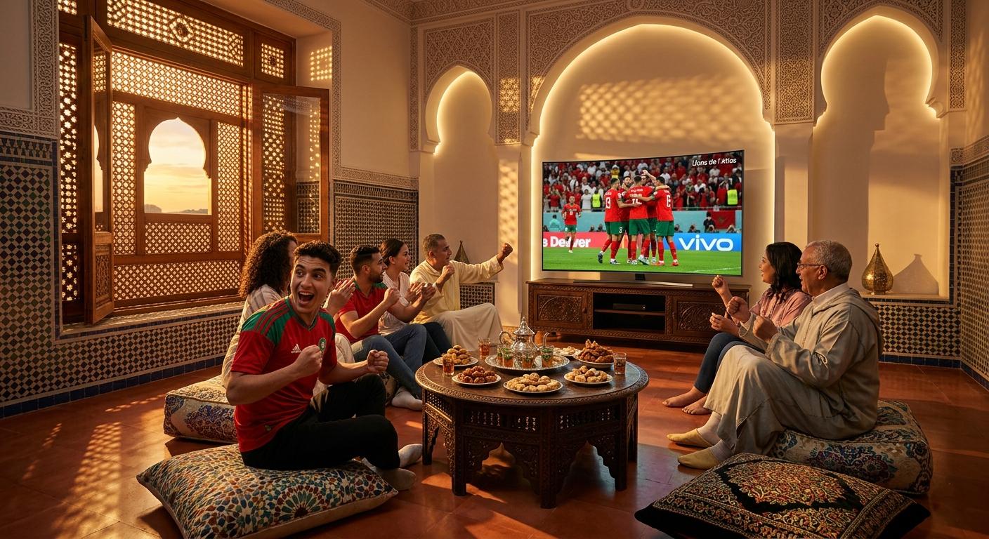 Children remember feeling Morocco penalty win family celebration flags breakfast football memory generation
