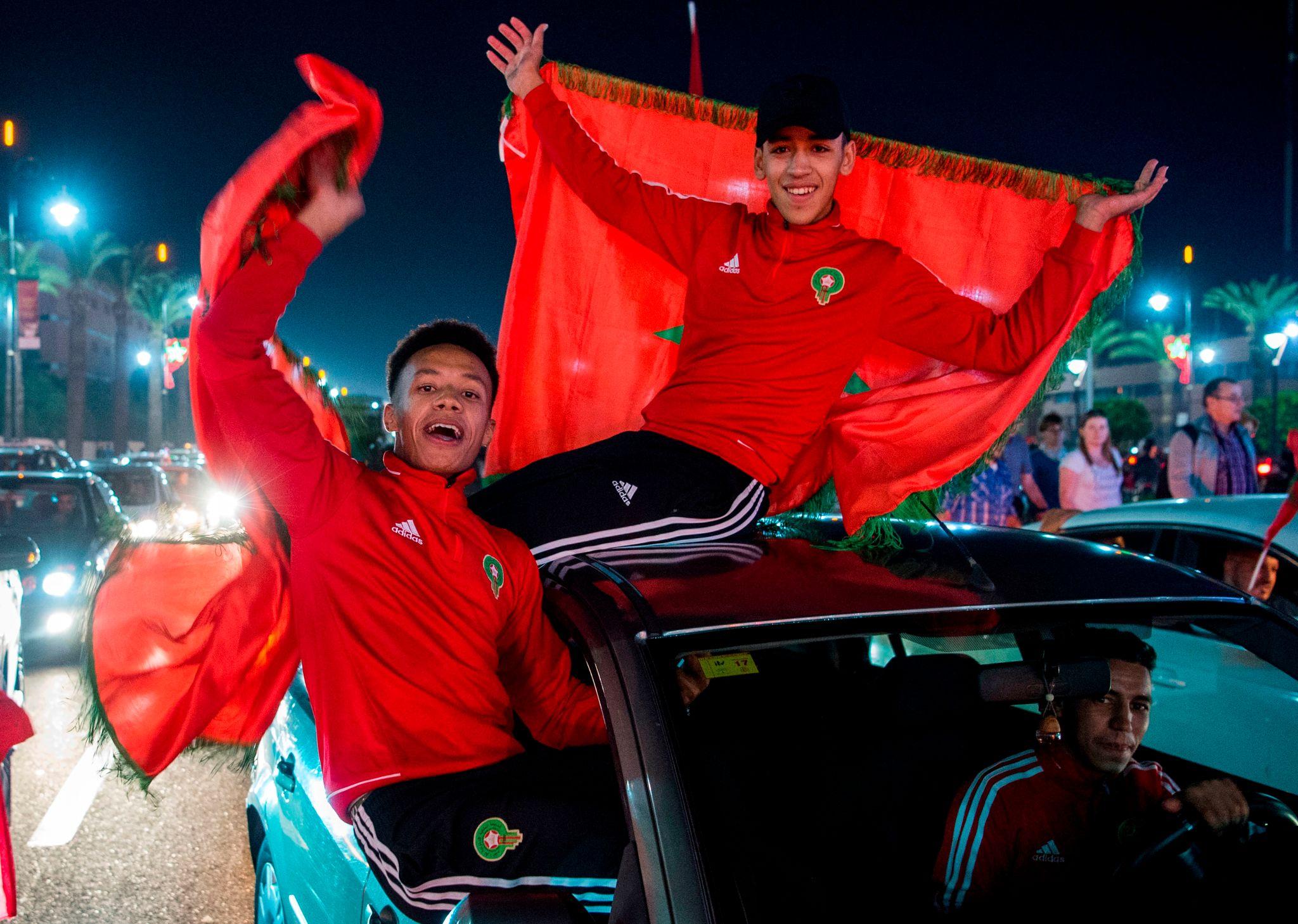 Moroccan fans dreaming again after the 4-2 comeback win over Haiti secures the Last 32