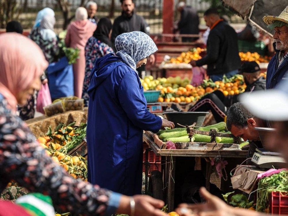 Fuel food prices Morocco connection transport trucks cold storage logistics delivery shopper market