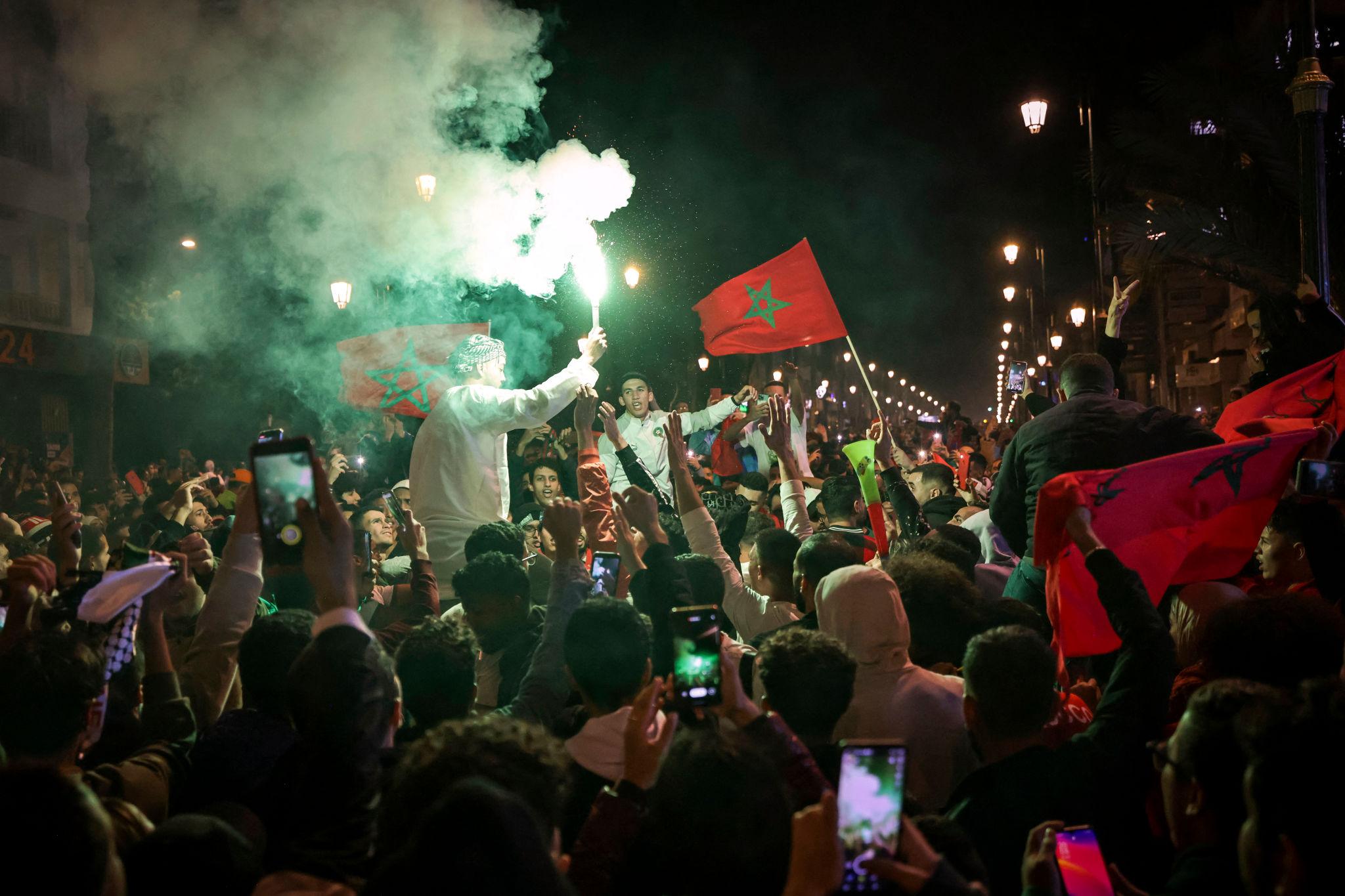 Ghazali changed everything Dystinct Morocco football pride 2022 World Cup Atlas Lions celebration