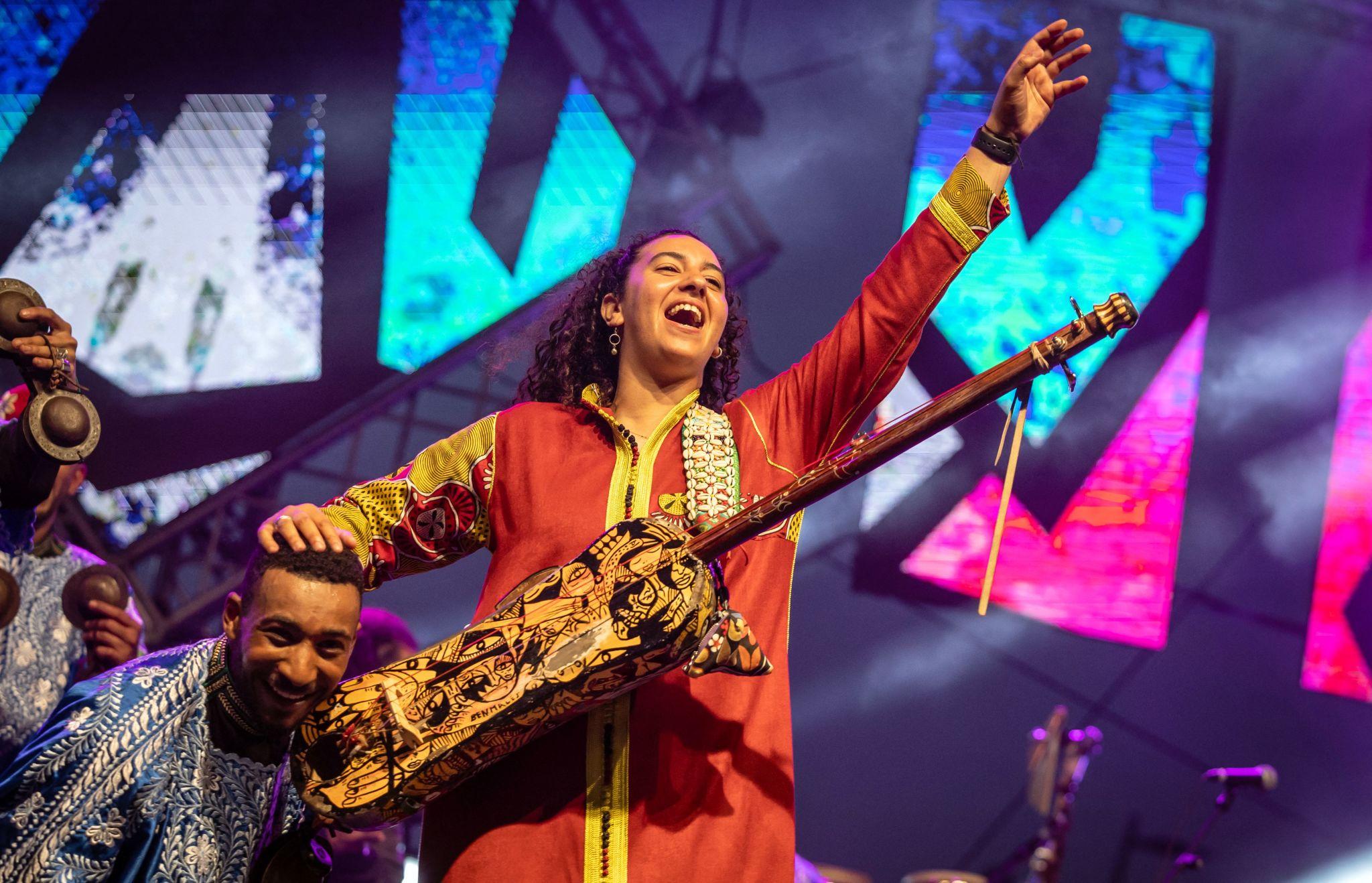 Gnaoua music gives festival soul Morocco Essaouira traditional rhythms hypnotic spiritual identity