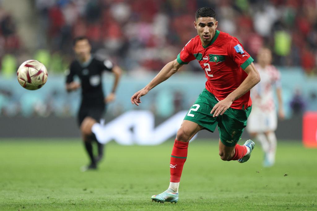 Achraf Hakimi Morocco PSG right-back world-class weapon Netherlands World Cup Monterrey