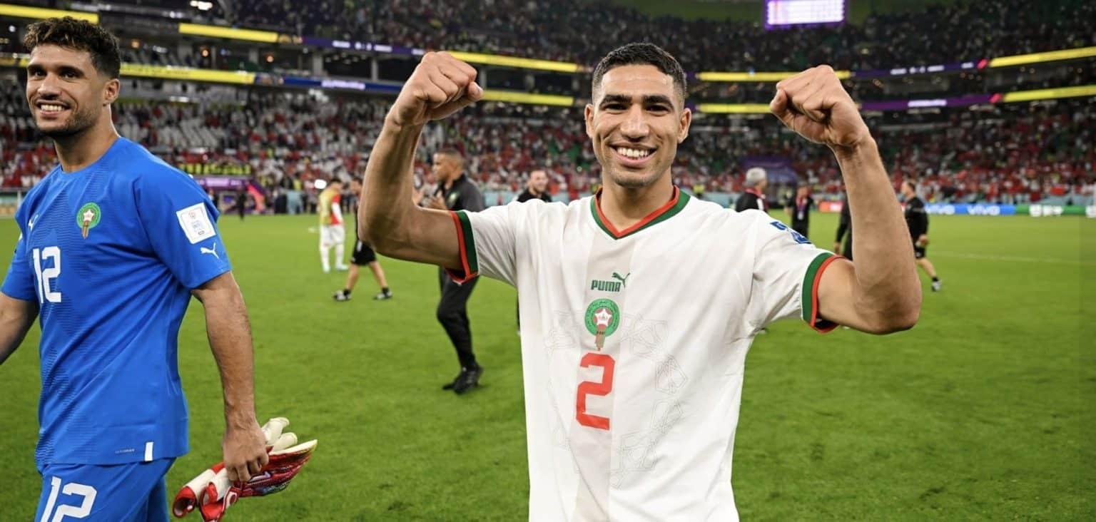 Achraf Hakimi's tactical role against the Netherlands at the World Cup Last 32