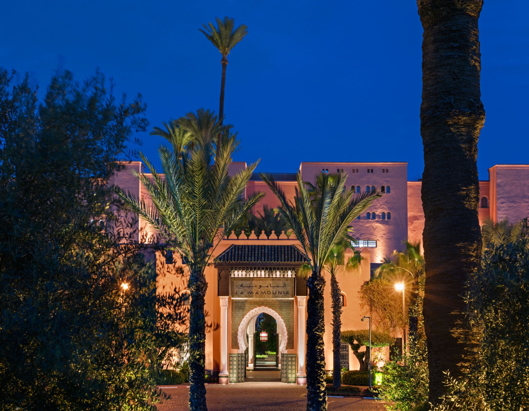 La Mamounia Marrakech luxury hotel gardens spa glamour global travelers Morocco icon