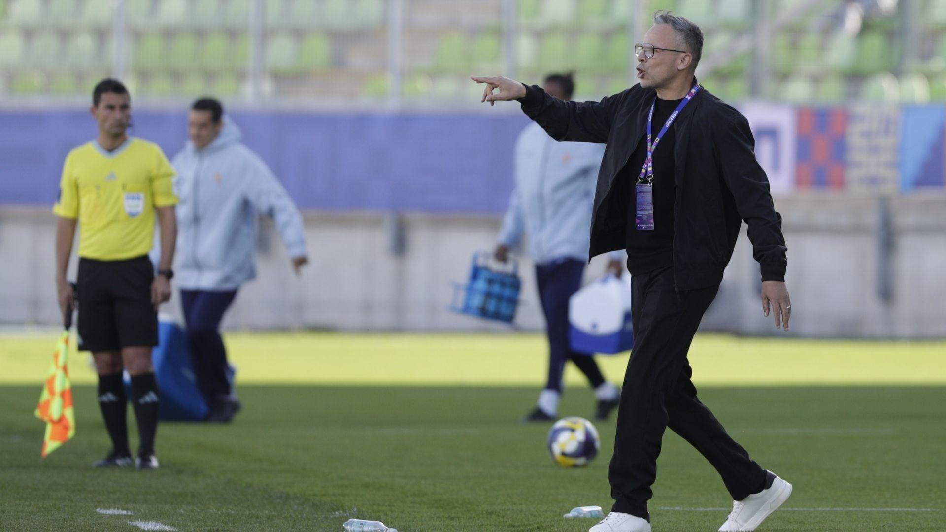 Coach Mohamed Ouahbi's composed Morocco team at the 2026 World Cup