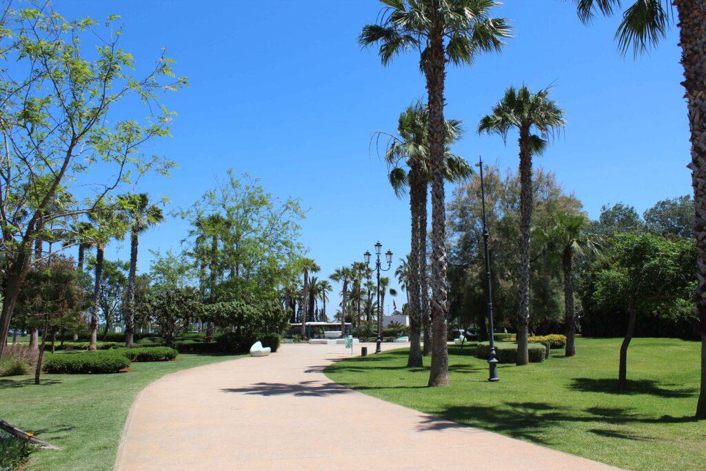 Rabat calm image Morocco peace index capital stability lifestyle families avenues coastal air