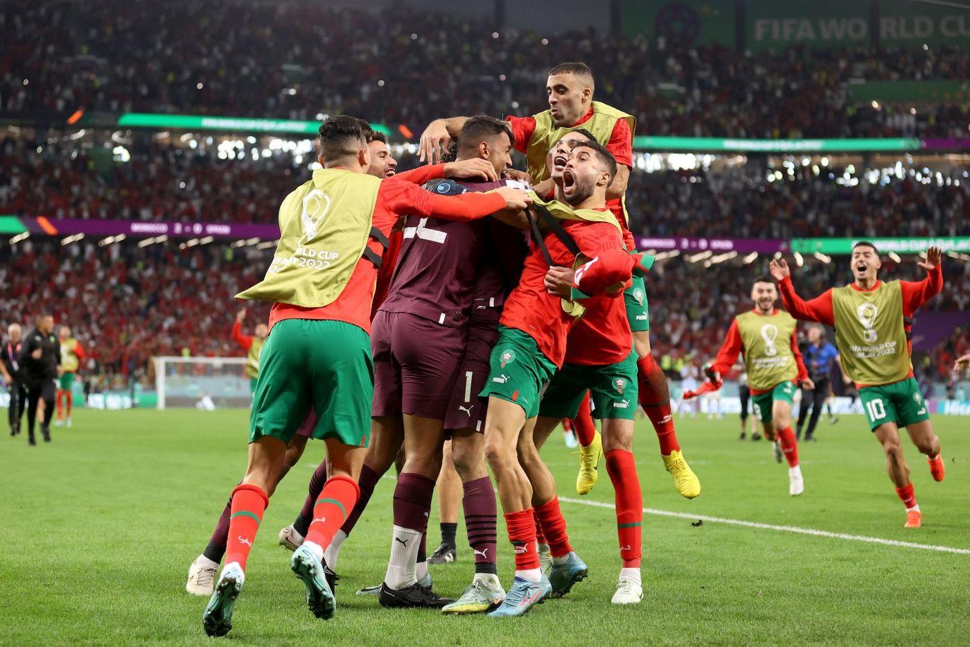 Saibari, Rahimi and Gessime finishing Morocco's 4-2 comeback story against Haiti