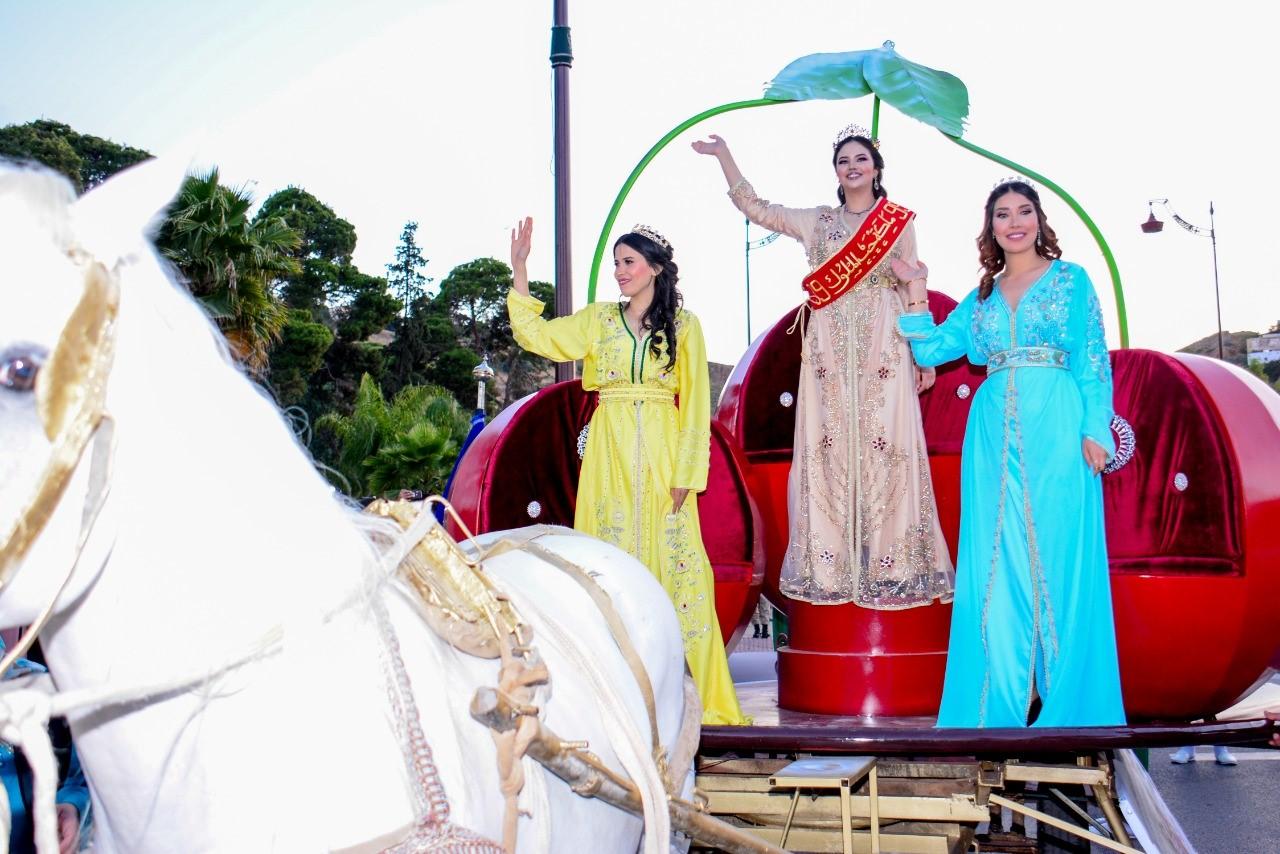 Sefrou Cherry Queen fairytale touch festival Morocco parade pageant cultural celebration June