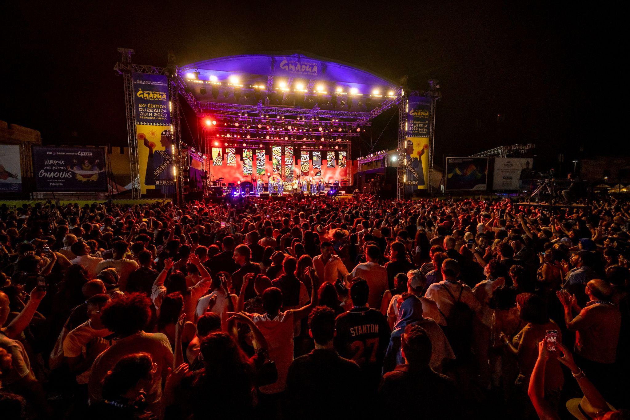 Gnaoua Festival Essaouira 2026 lineup Hamid El Kasri Buika Saint Levant international pull
