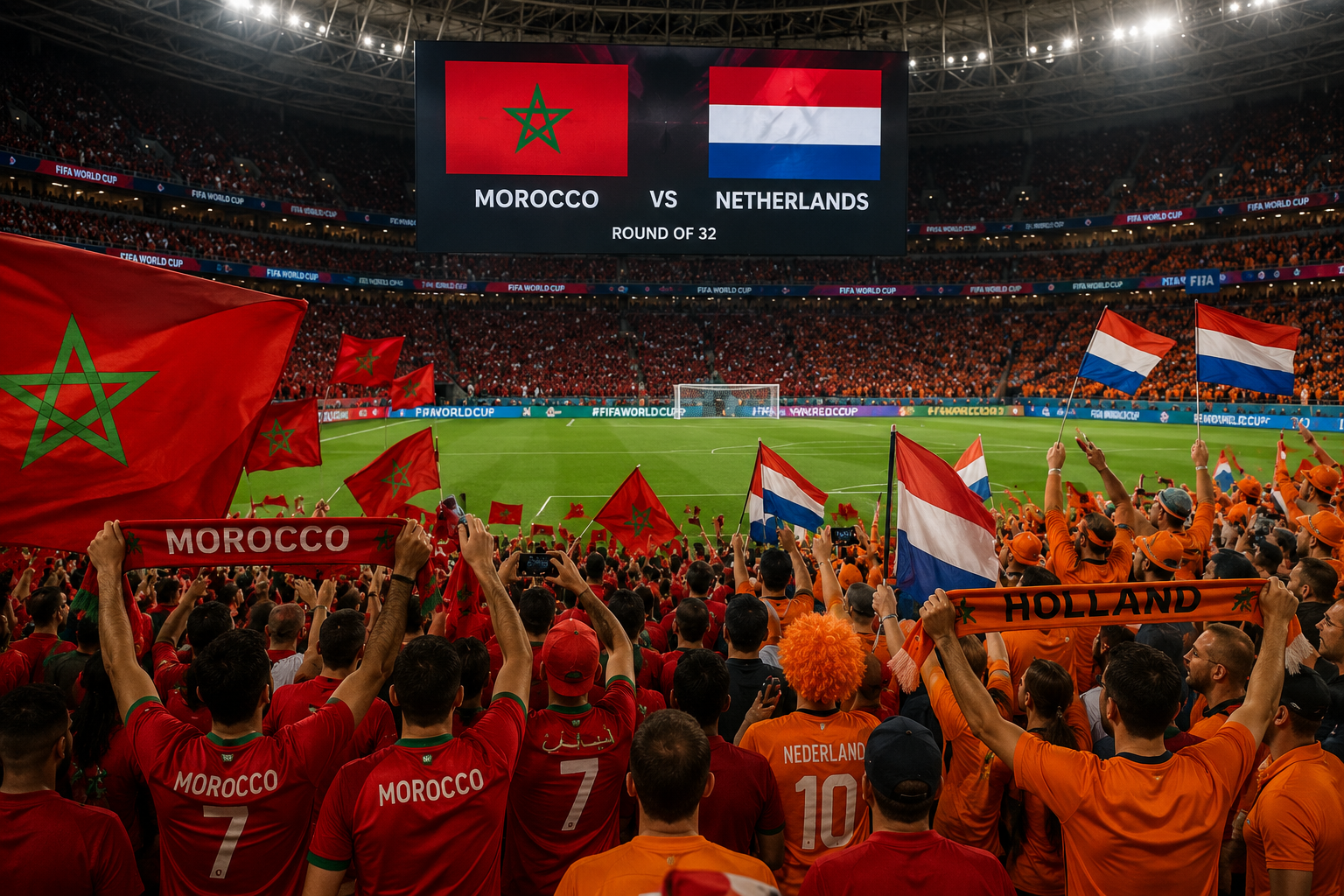The Netherlands clash raising the financial and competitive stakes for Morocco in the World Cup knockouts