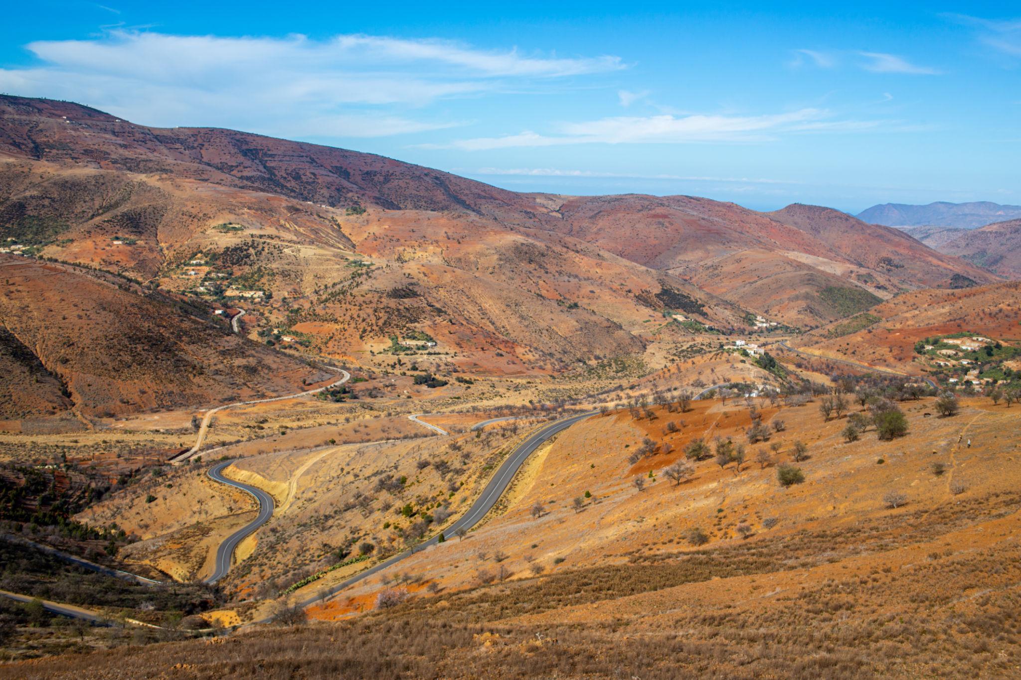Rif Mountains Morocco Al Hoceima drama backdrop coast cliff viewpoint road trip scenery