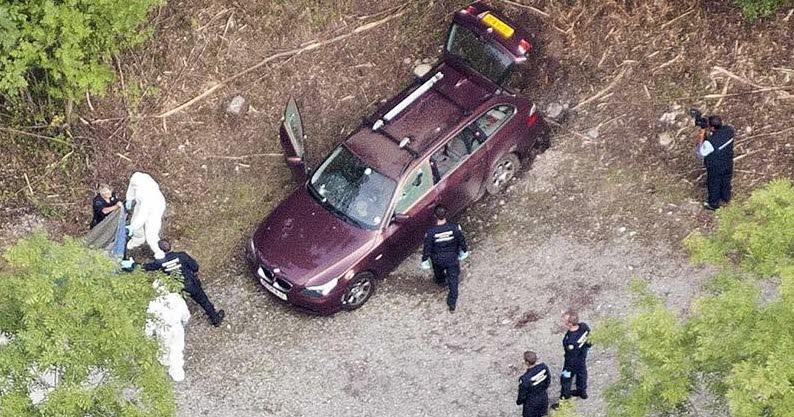 The isolated Chevaline forest road in the French Alps where the al-Hilli family holiday ended in a quadruple murder