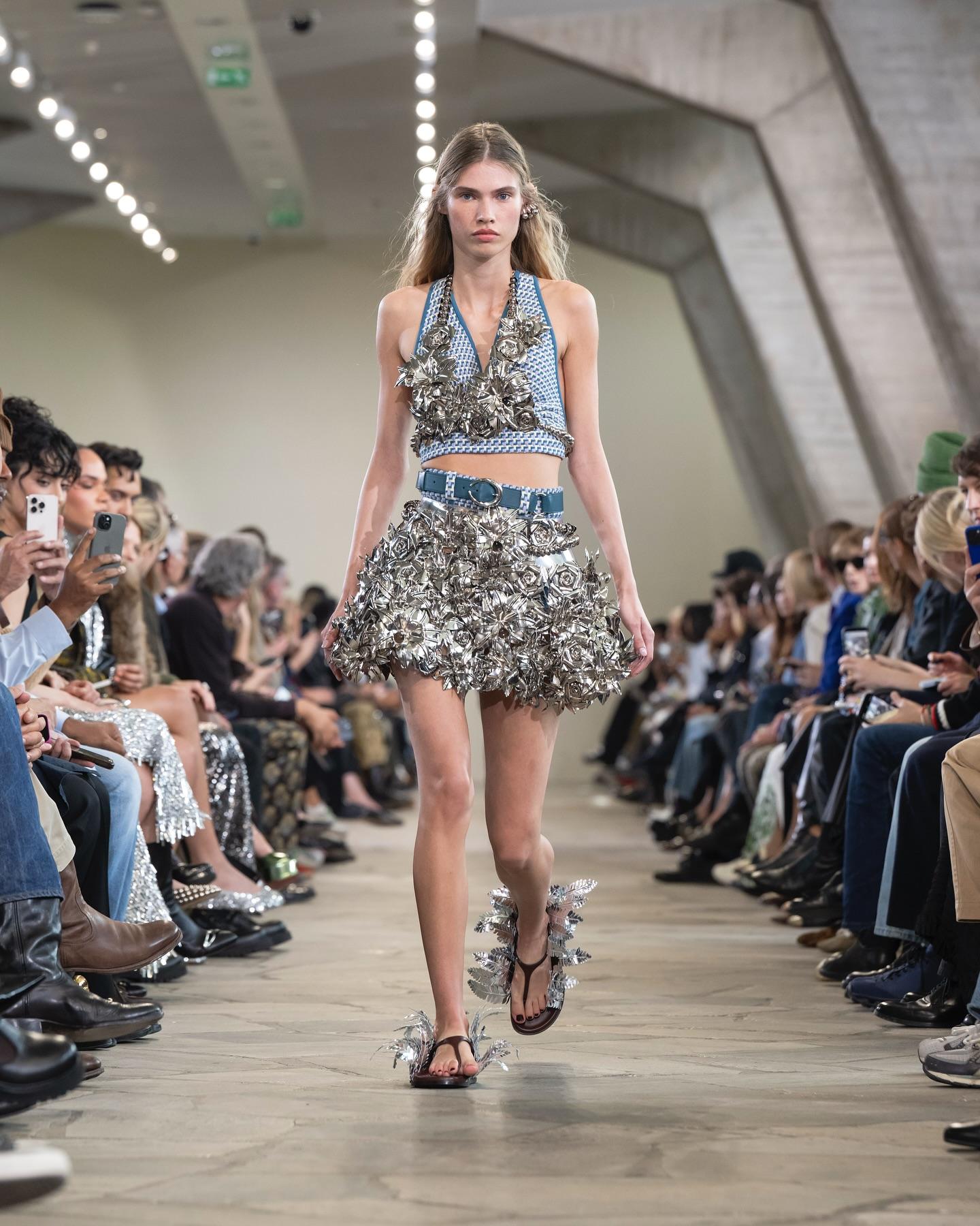 Rabanne’s futuristic fashion heritage meeting Olivier Rousteing’s celebrity-driven pop-culture strategy
