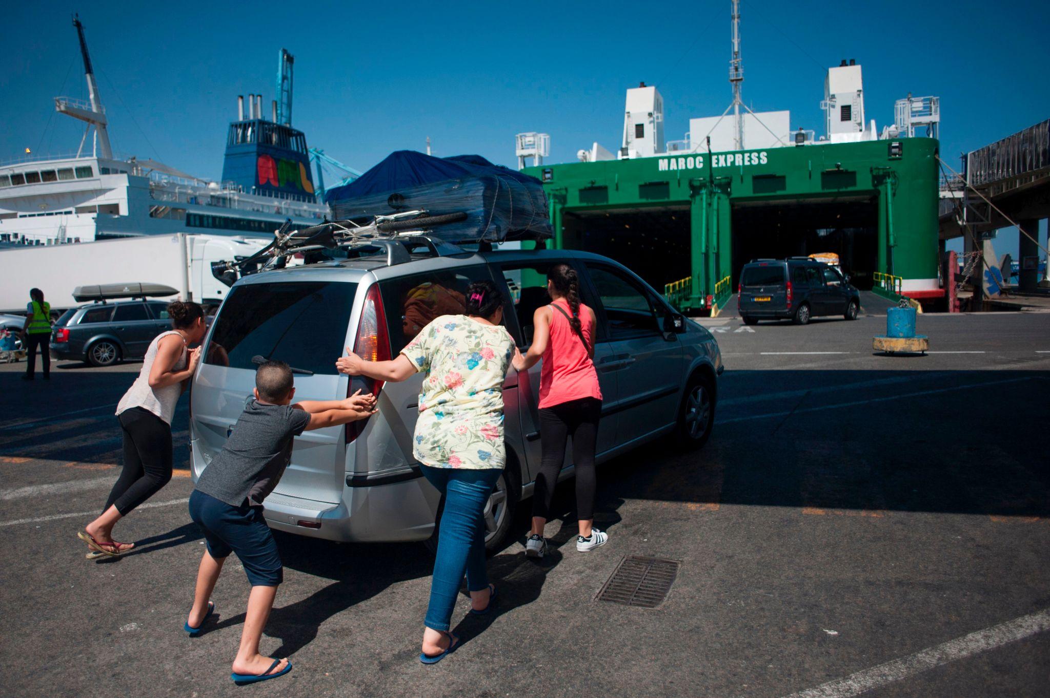Algeciras handling heavy summer ferry traffic from Europe toward Morocco
