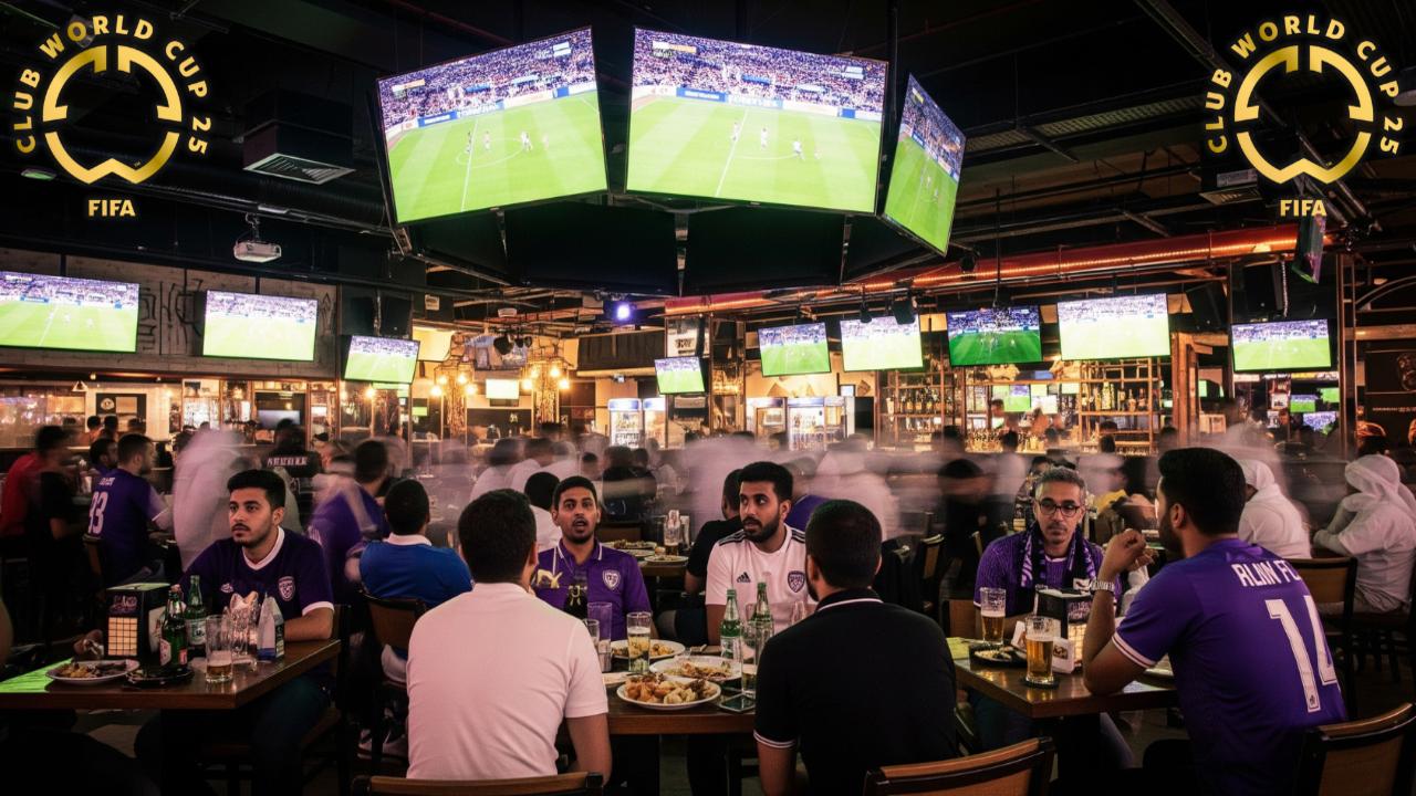 Bars and cafés becoming communal streaming hubs for World Cup final viewers