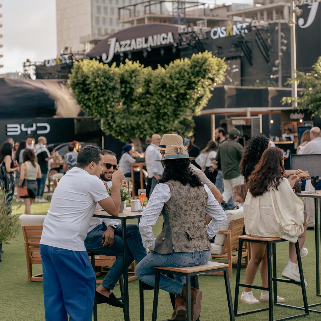 Casablanca cafés and restaurants feel the lift from Jazzablanca's night crowds