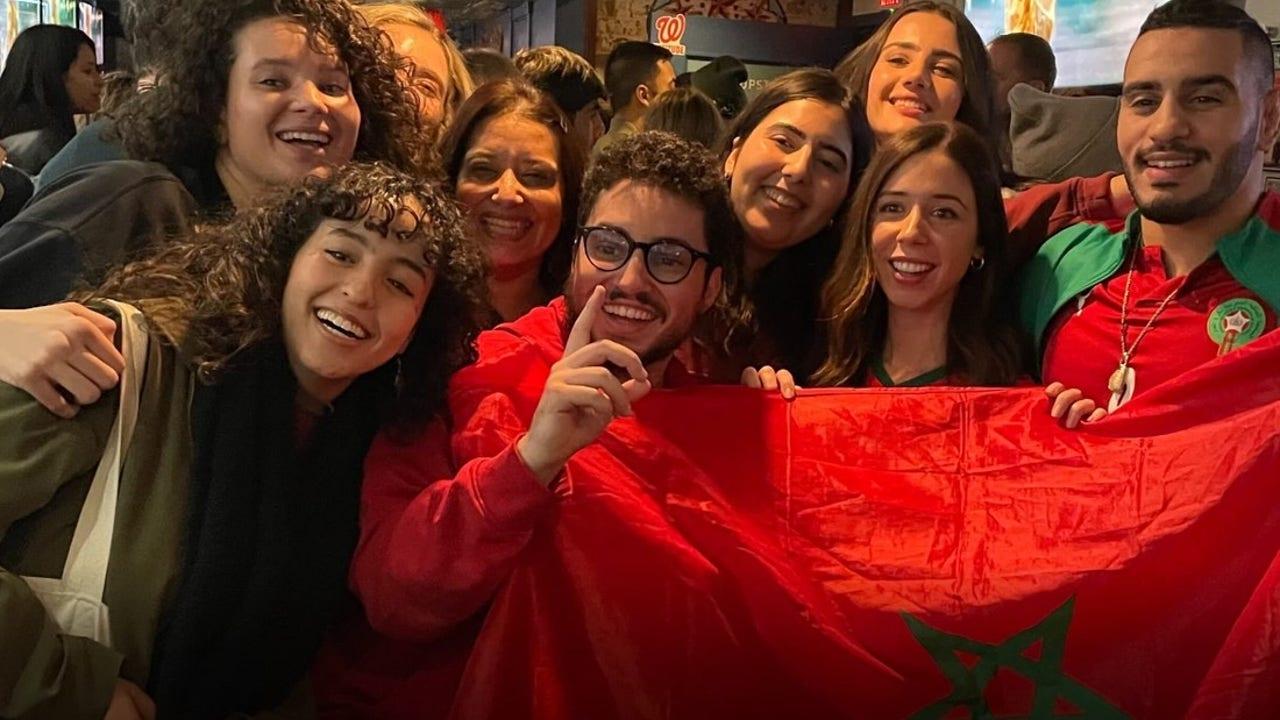 Canada Morocco two fan stories Houston World Cup co-host pride red green diaspora North American travel