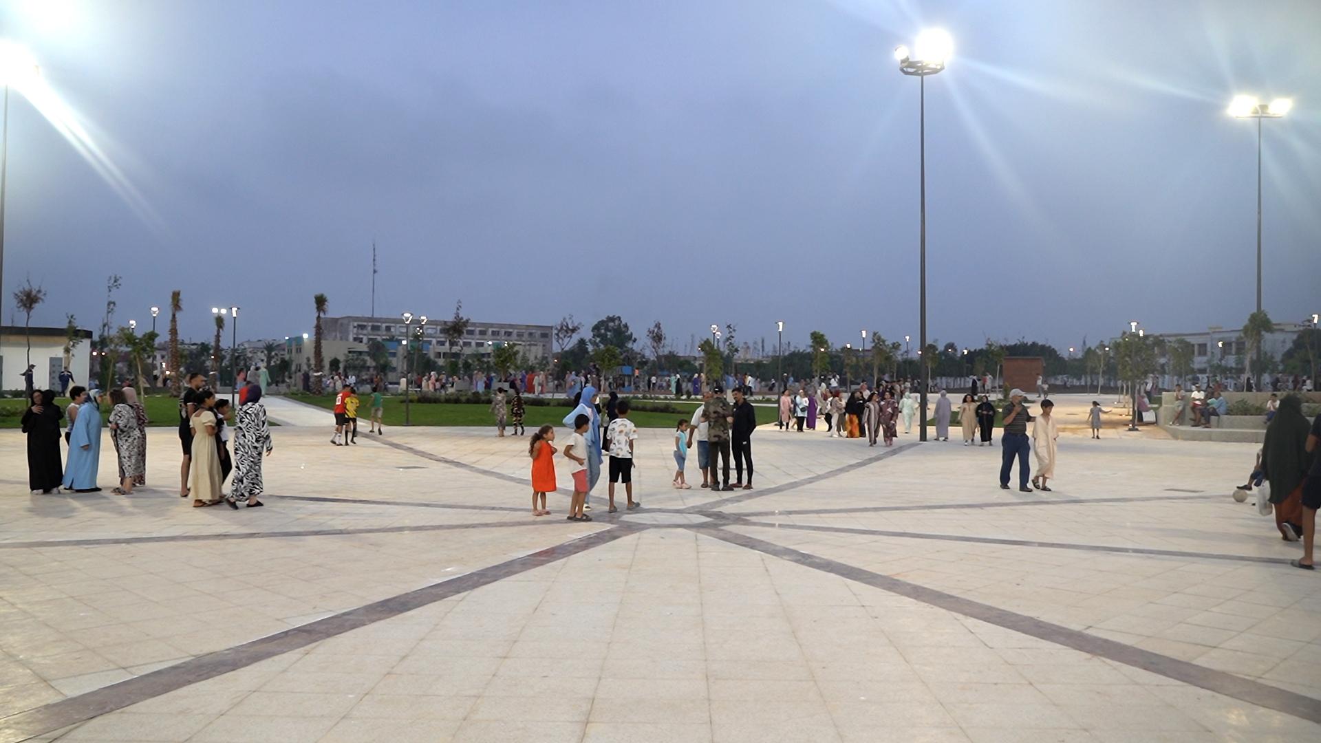 Children needing safe and well-lit parks and public spaces after sunset