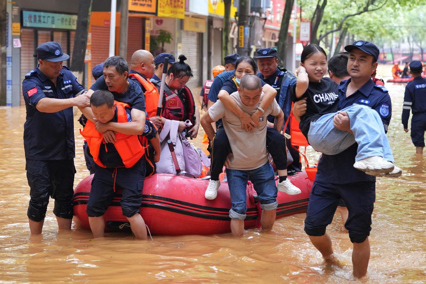 China's mass-evacuation capacity is being tested as hundreds of thousands are moved