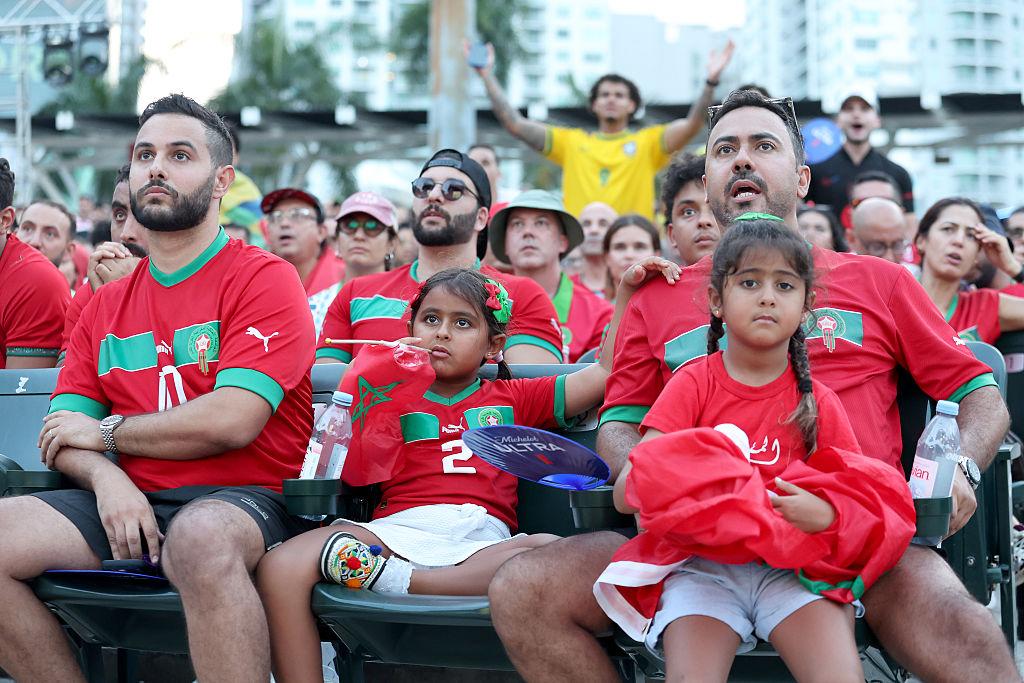 Morocco diaspora red green wave global Casablanca Amsterdam Paris Dubai Houston same colours shared identity