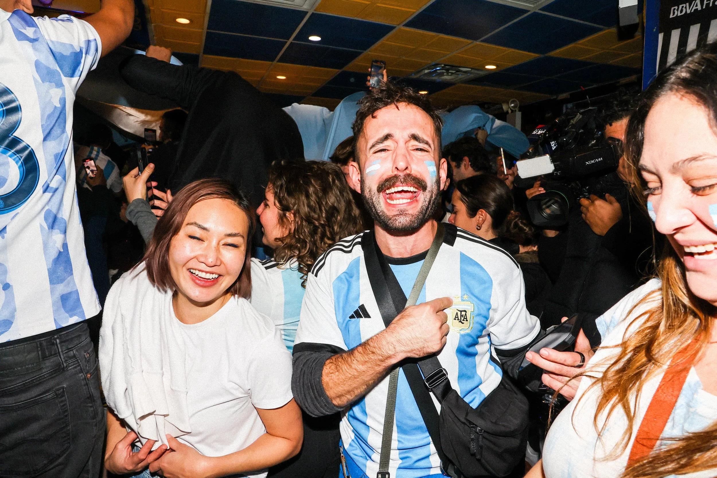 World Cup supporters arriving in New York and New Jersey for atmosphere, fan zones and the final