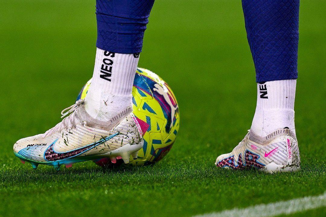 Grip socks changed the rules of the football look, blending performance with style