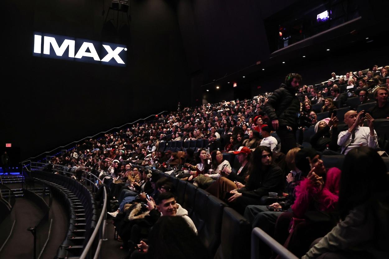 IMAX screens proving that audiences will pay for a cinema experience unavailable at home