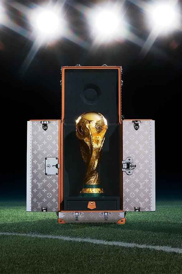 Louis Vuitton attaching its luxury image to the World Cup trophy presentation