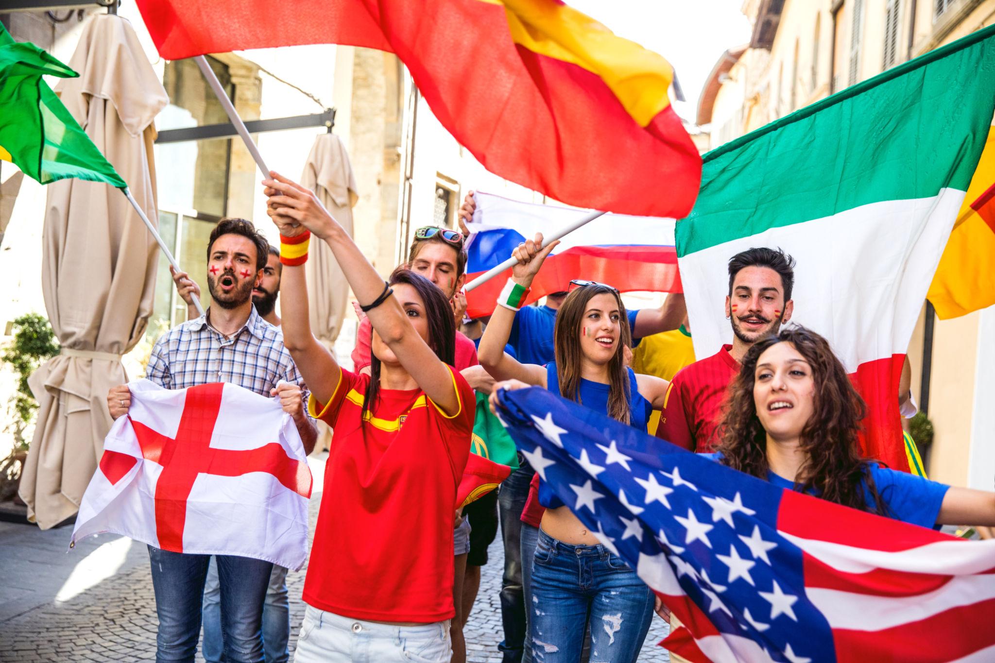 Old football maps redrawn World Cup Morocco Canada Europe South America traditional giants new nations