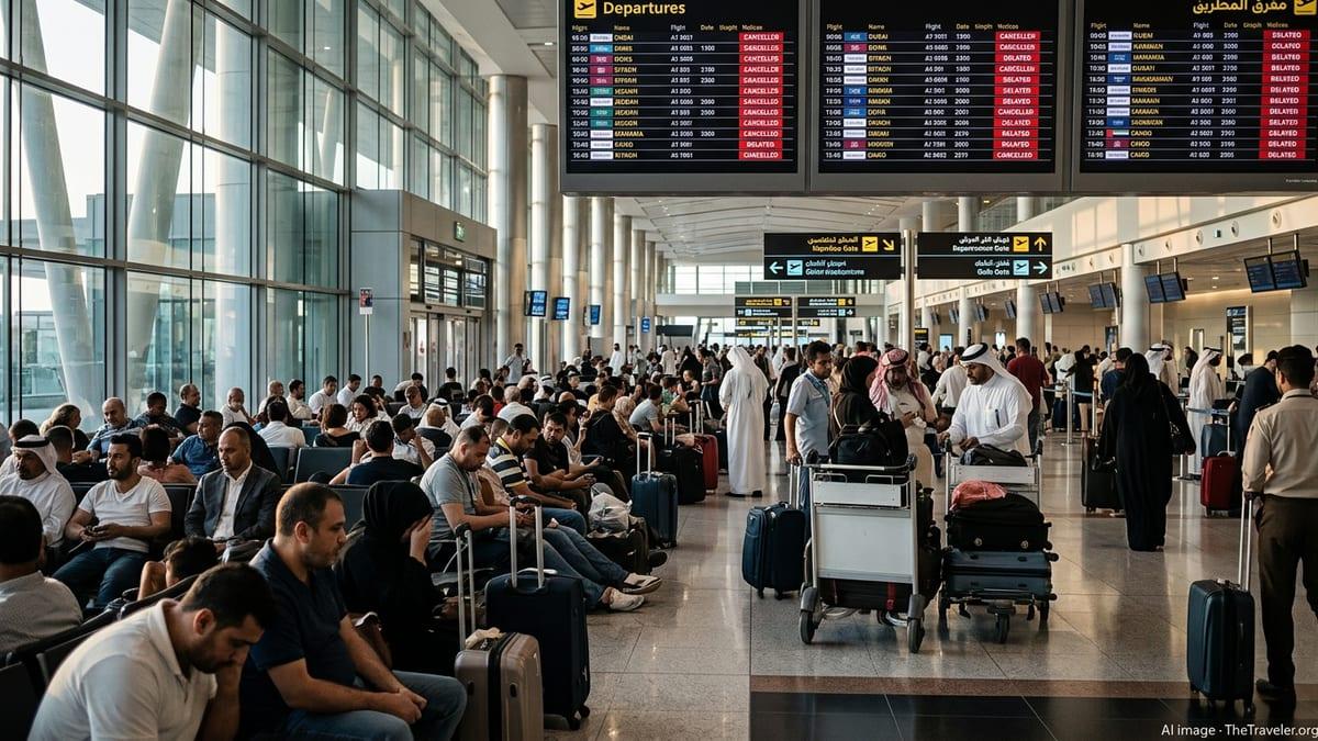 Air travellers facing delays and rerouting even when flights remain operationally safe