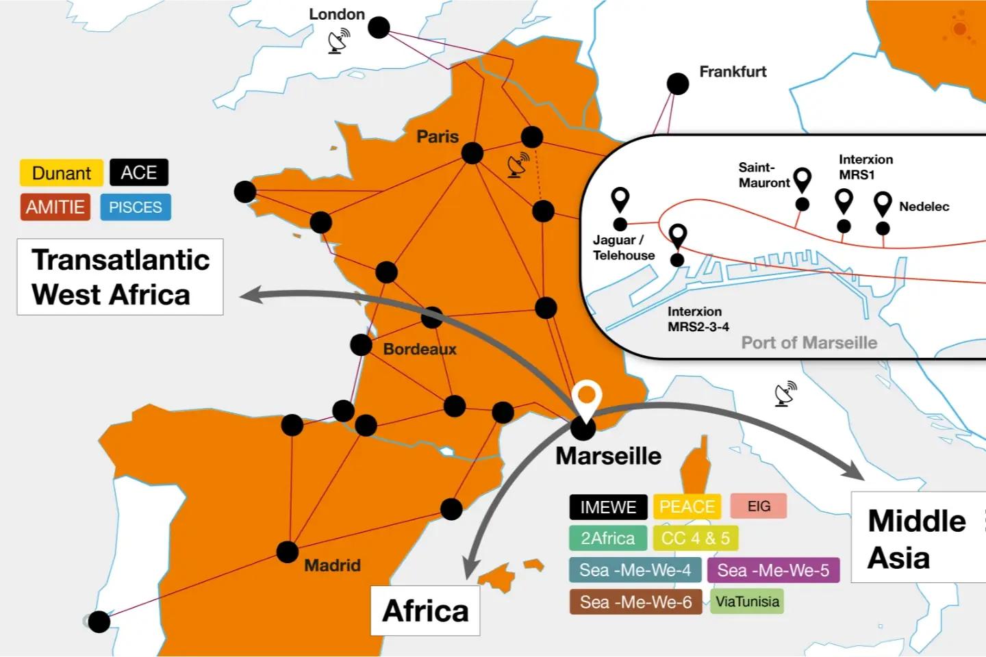 Submarine cables and data infrastructure strengthening Morocco’s Atlantic strategic role