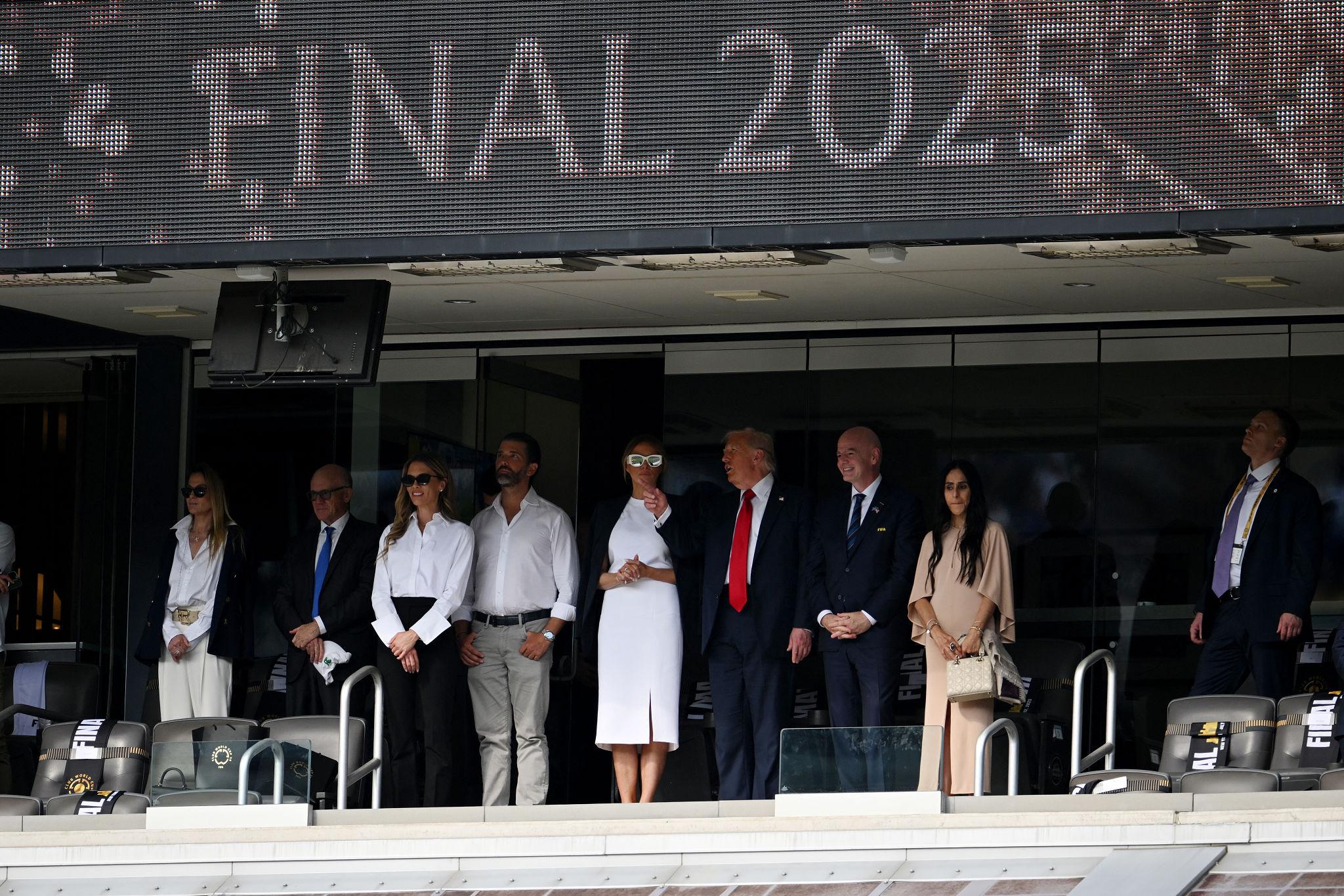 The United States claiming ownership of the World Cup final as a national prestige and soft-power event