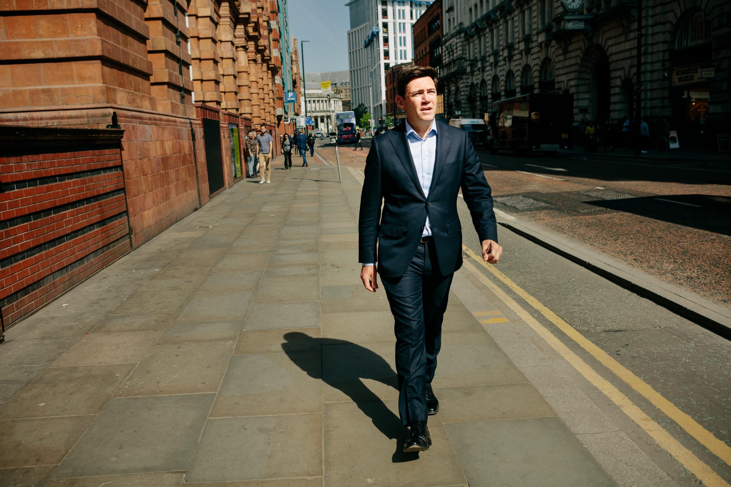Andy Burnham taking his northern political identity onto the national stage in Britain