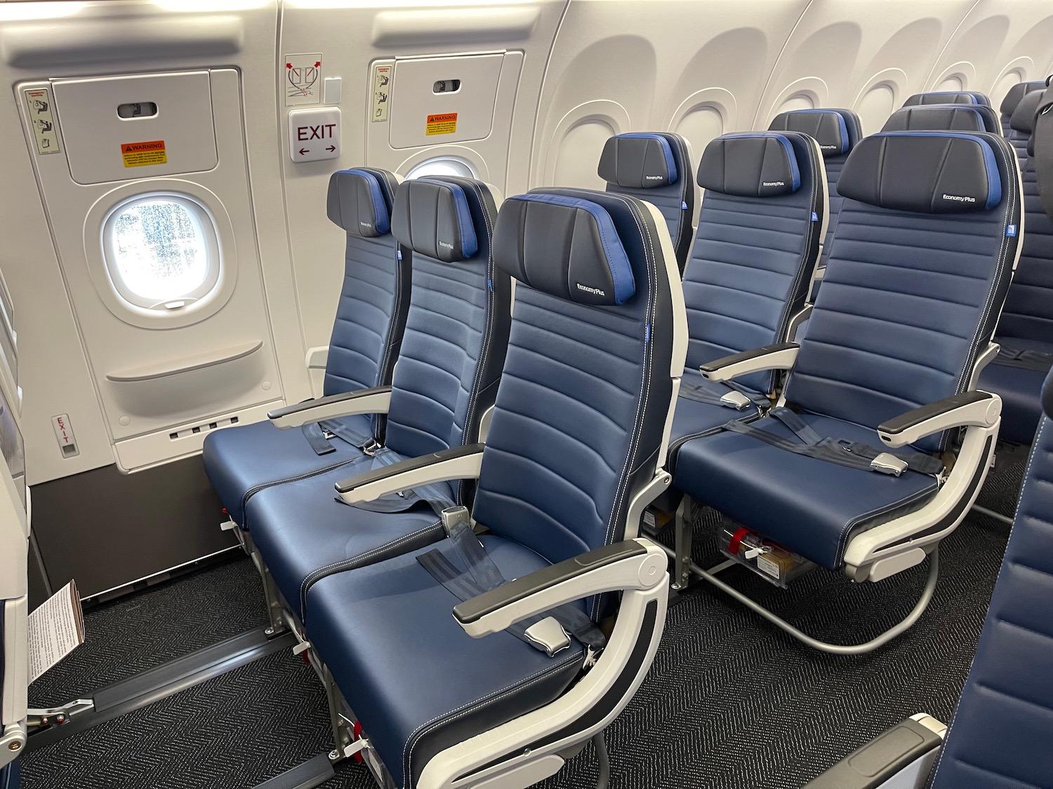 United Airlines monetising the discomfort of the middle seat through a blocked-seat upgrade
