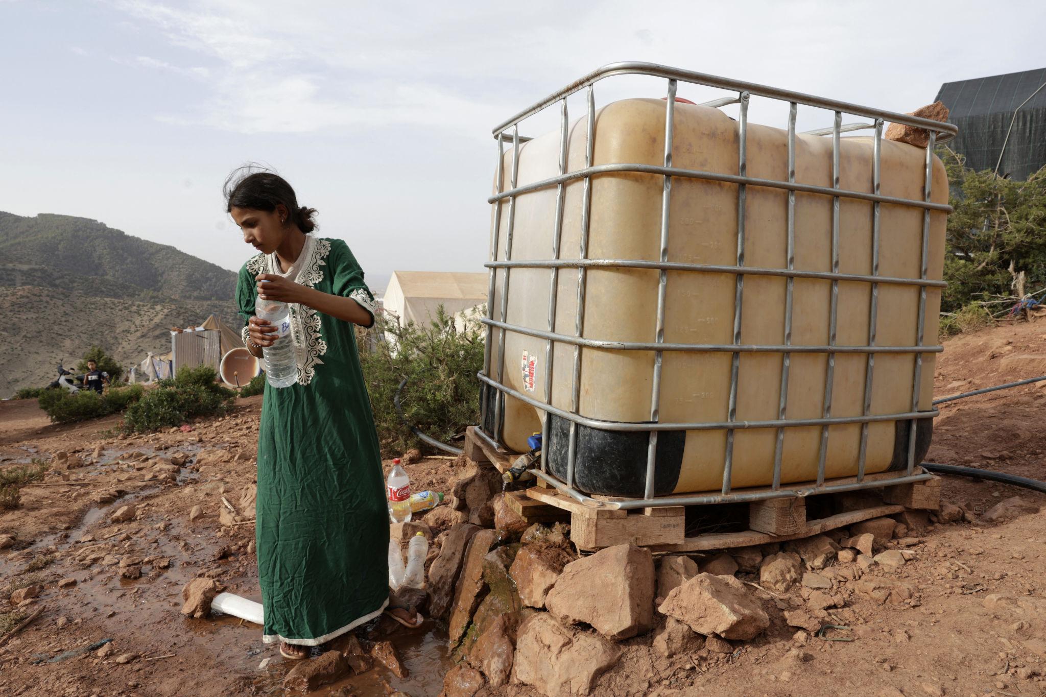 Water scarcity affecting hygiene, hydration and household health in Morocco