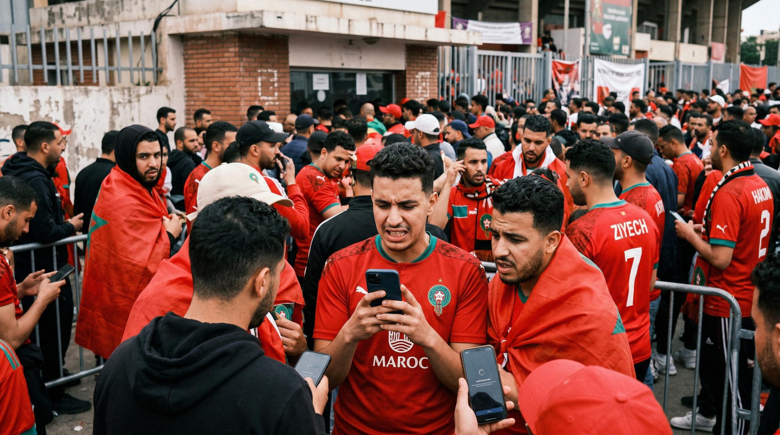 Young Moroccan fans see signal Bayern Munich Saibari path ceiling transfer belief generation