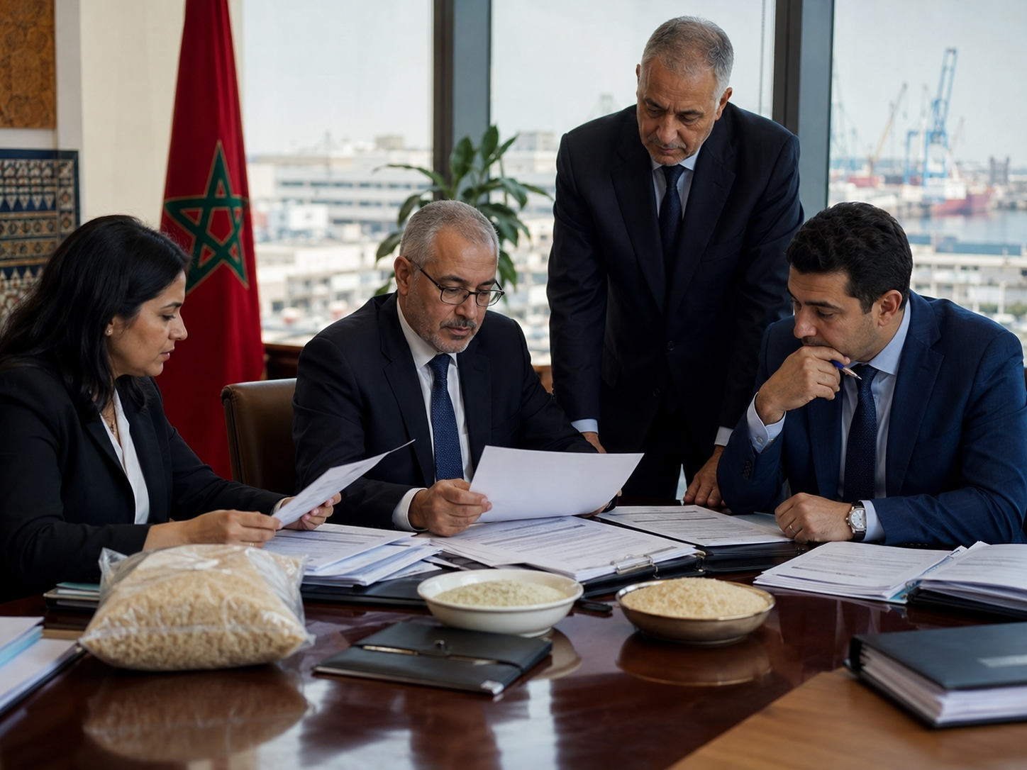 Morocco's rice safeguard investigation assessing injury without automatically banning imports