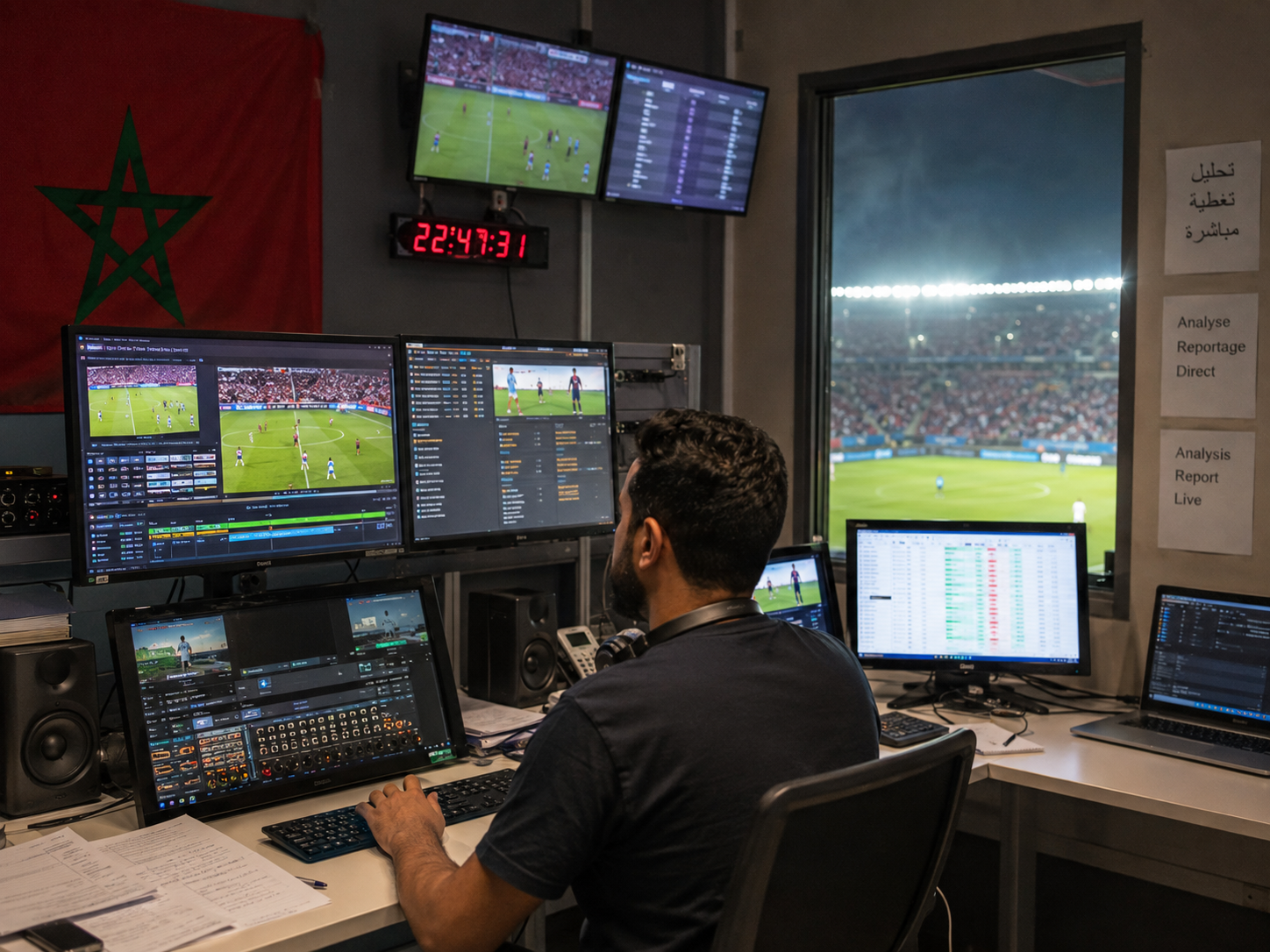 Arabic, French and English giving Moroccan sports-media companies a multilingual commercial advantage