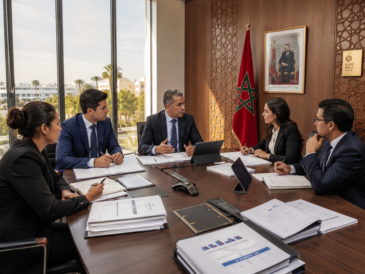 Fresh bank capital supporting future lending growth and balance-sheet expansion at Credit du Maroc