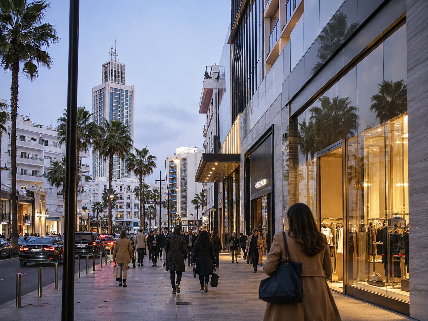 Casablanca remaining the principal testing ground for international fashion retail concepts in Morocco