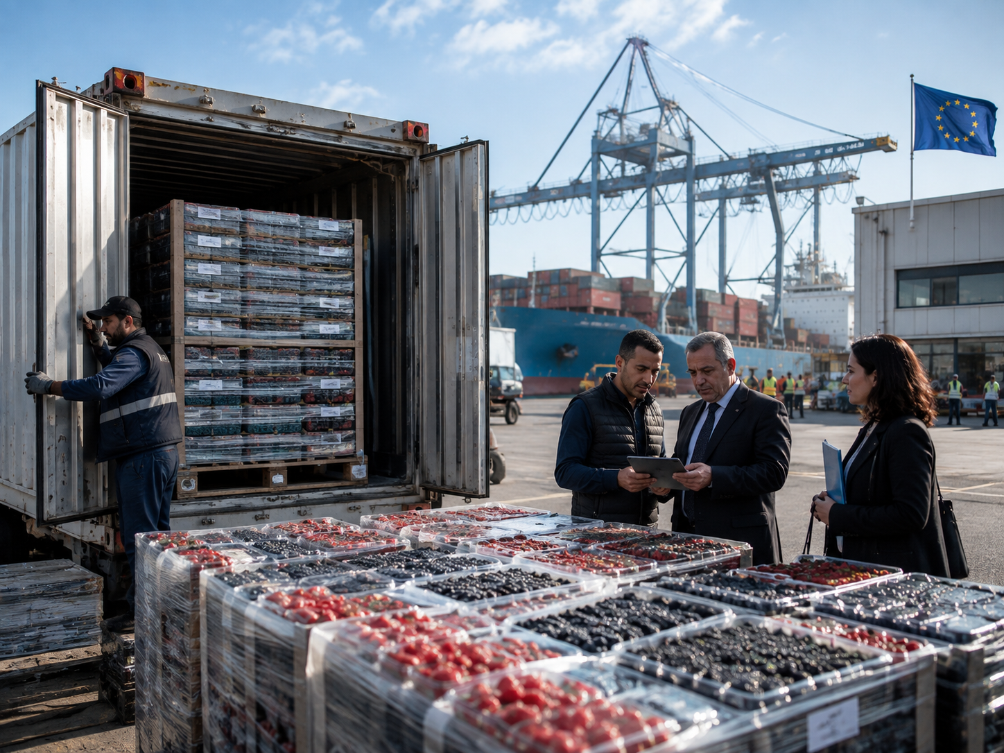 European consumers providing a natural seasonal market for premium Moroccan berries