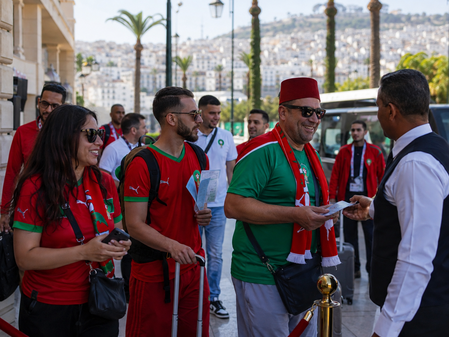 Football tourism combining match tickets hotels transport and city experiences in Morocco