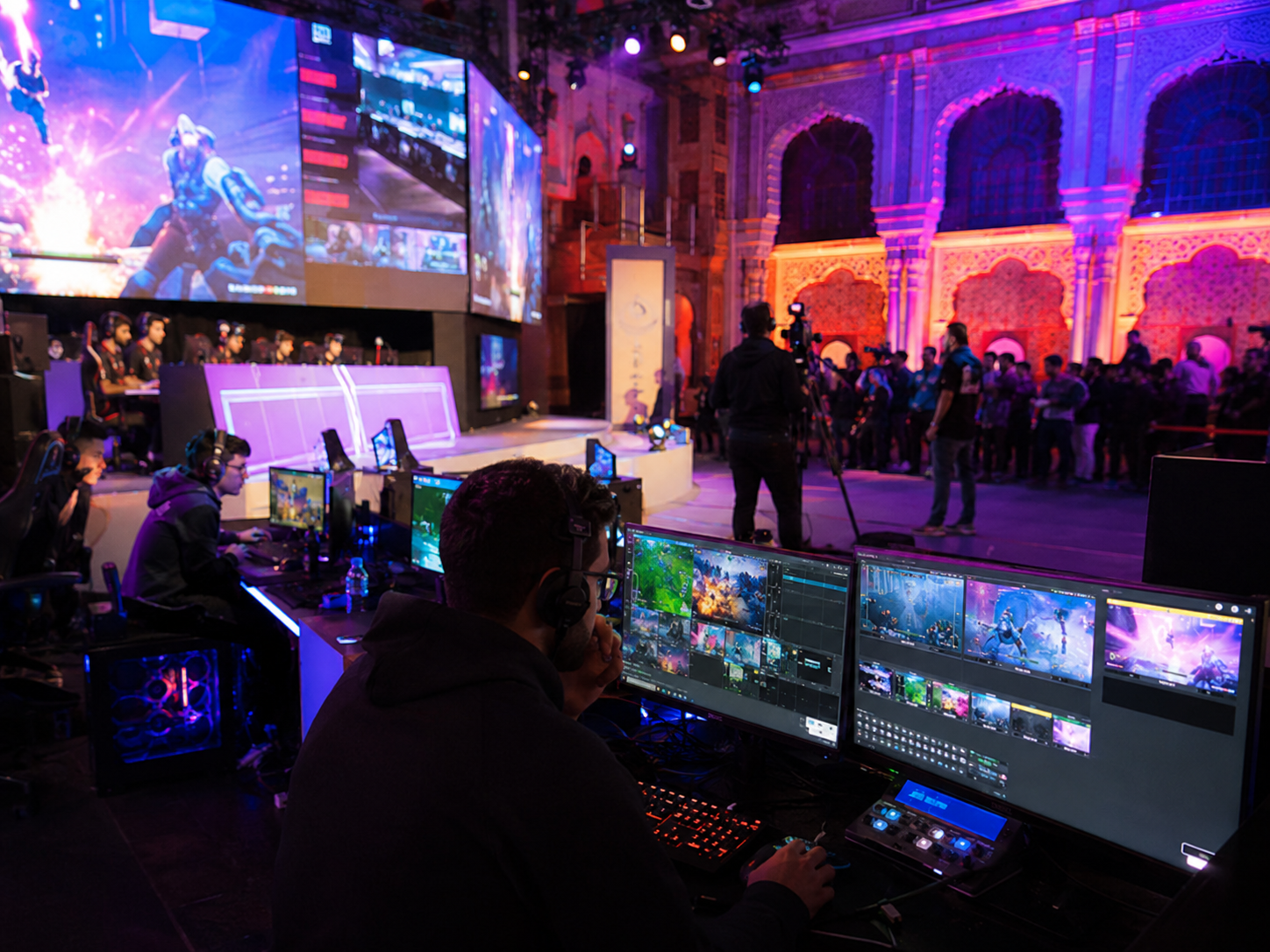 Gaming operating as a global entertainment technology and intellectual-property industry