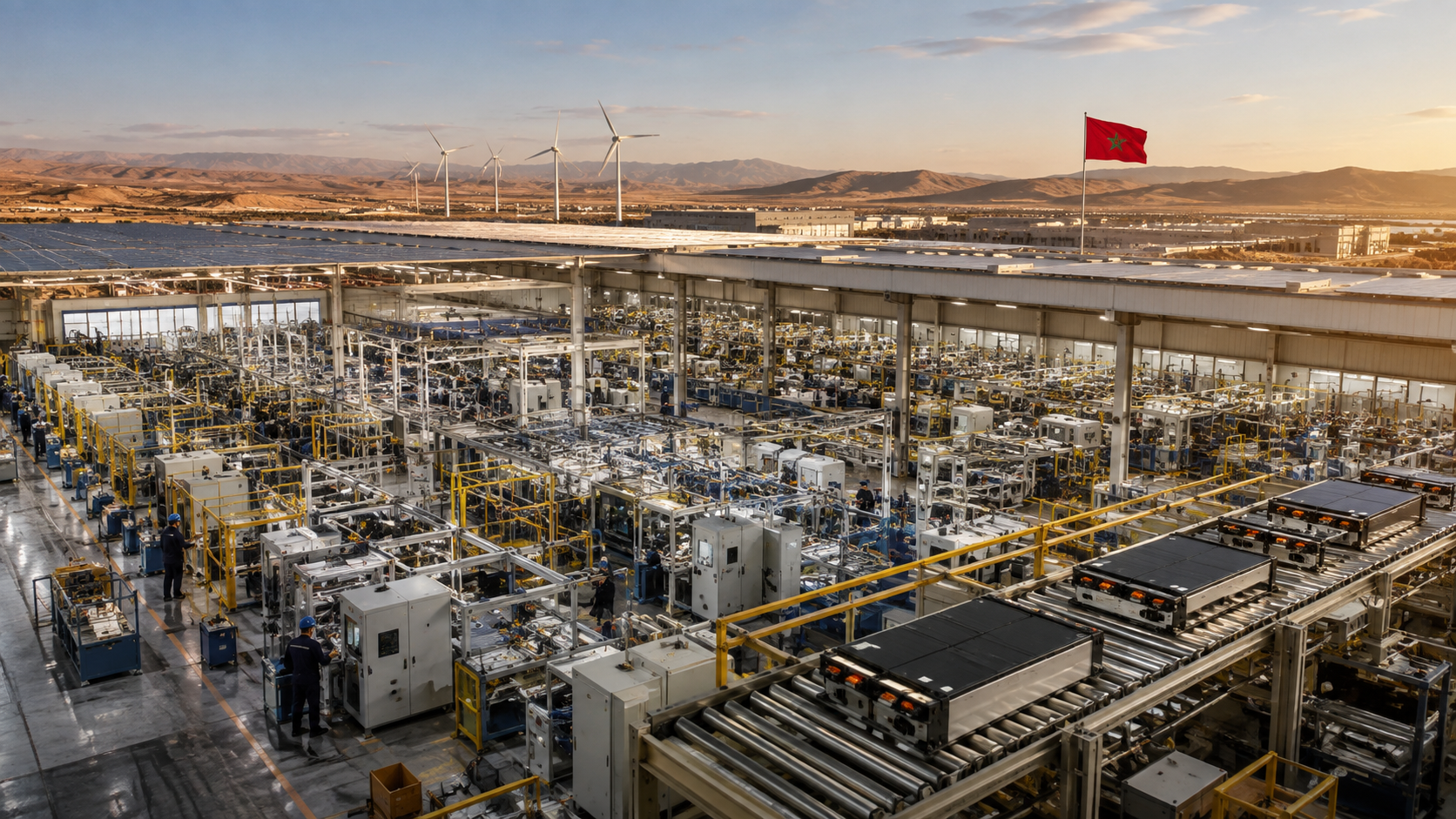 Gotion investment illustrating the scale of Morocco’s emerging battery industry