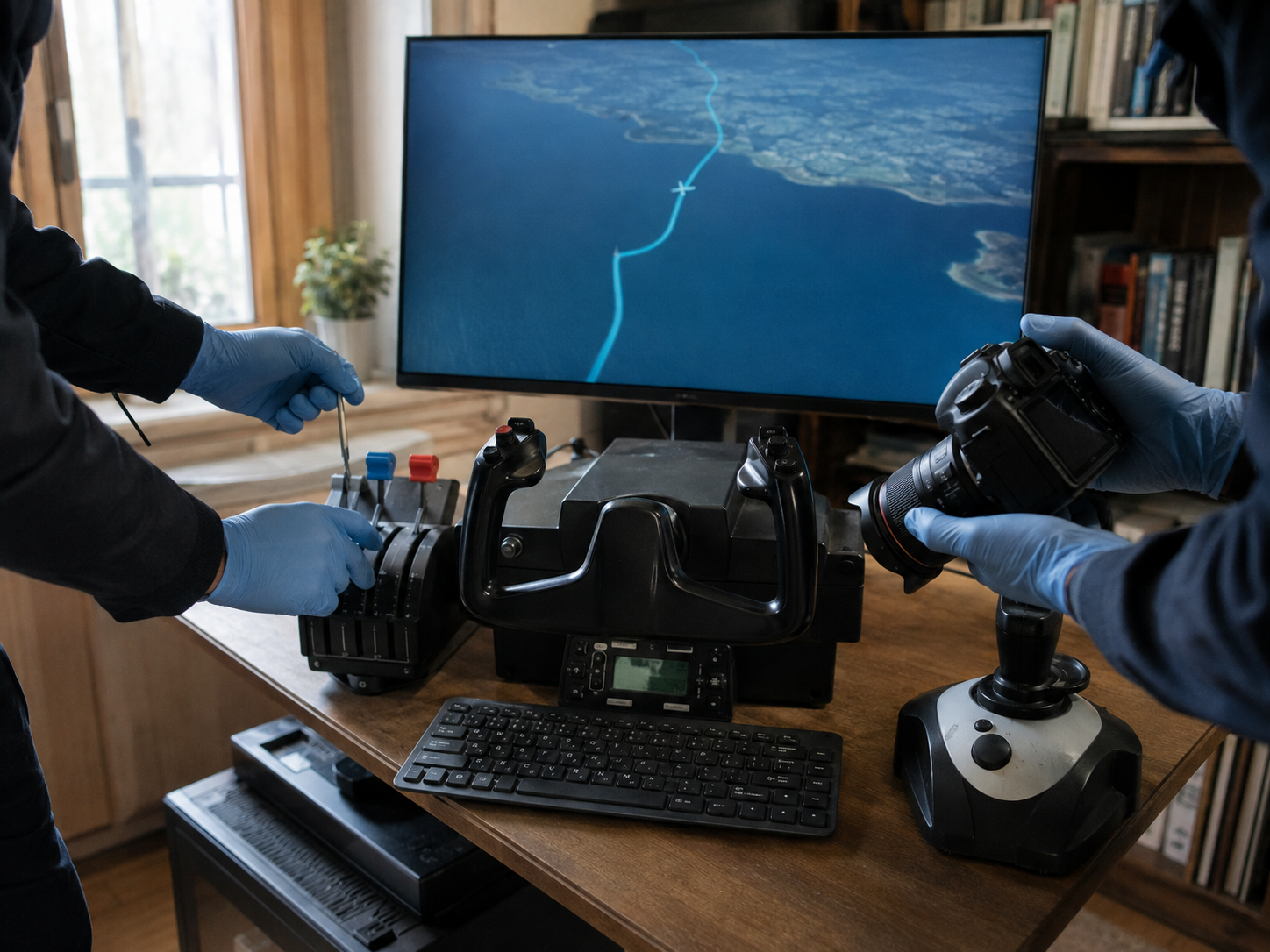 Home flight simulator under forensic examination in the MH370 investigation