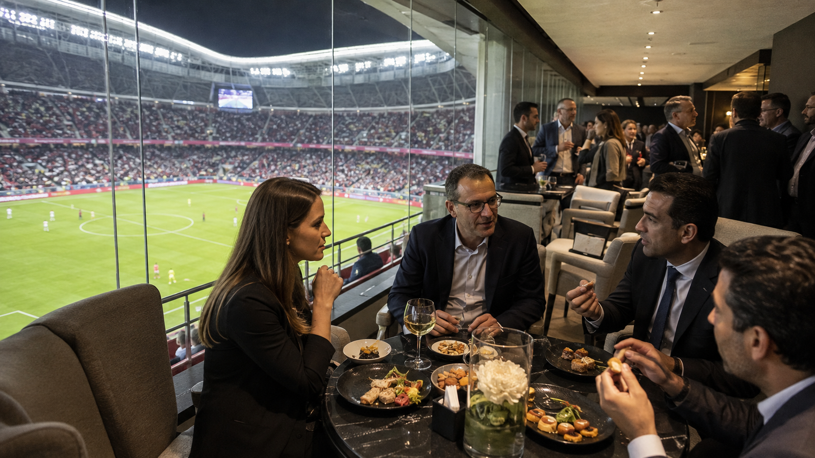 Premium football hospitality creating high-margin commercial opportunities around 2030